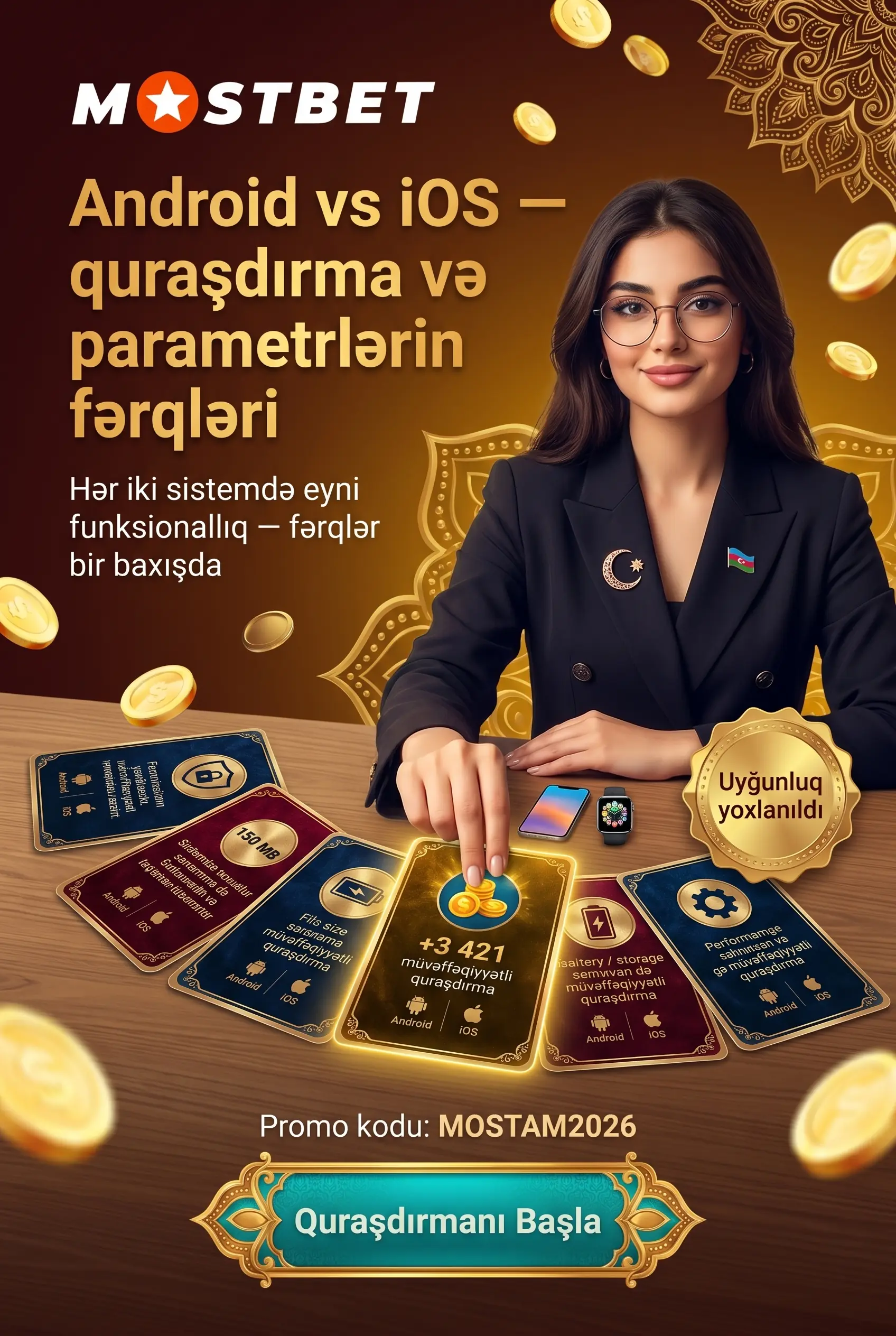 Mostbet Yukle quraşdırma və parametrlər